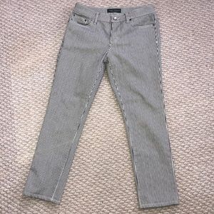 Ralph Lauren striped skinny jeans